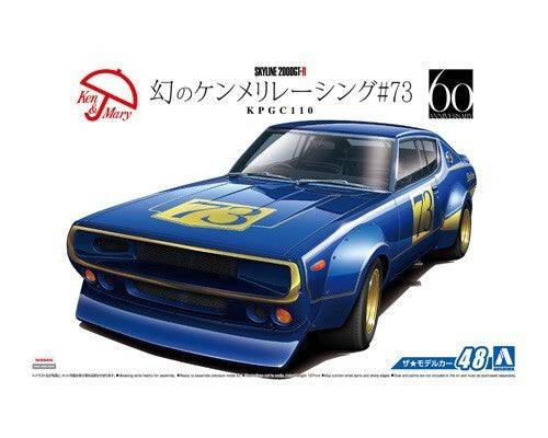 1/24 NISSAN KPGC110 SKYLINE2000GT-R RACING#73