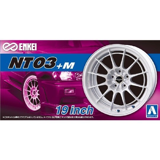 1/24 ENKEI NT03+M 19inch Wheel Set