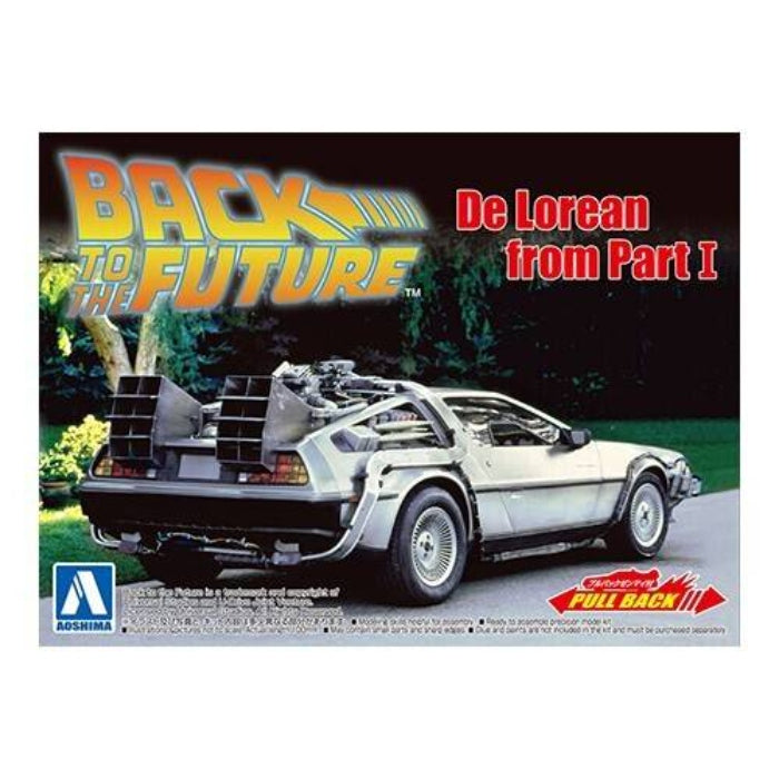 BACK TO THE FUTURE 1/43 Pullback DELOREAN from PART I