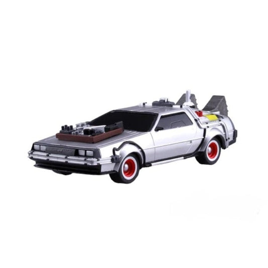 BACK TO THE FUTURE 1/43 Pullback DELOREAN from PART 3 and Rail road