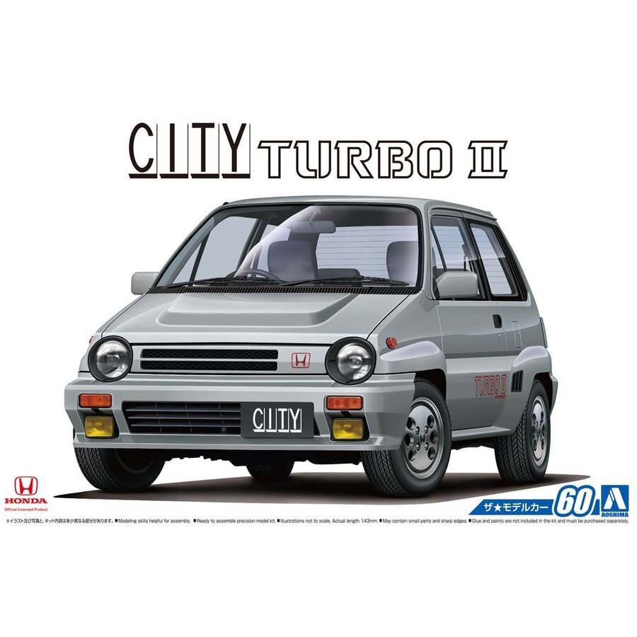 1/24 Honda AA CITY TURBO II '85