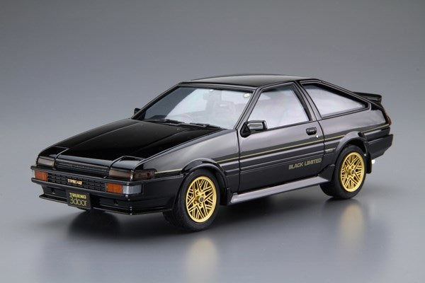 1/24 TOYOTA AE86 SPRINTER TRUENO GT-APEX BLACK LIMITED '86