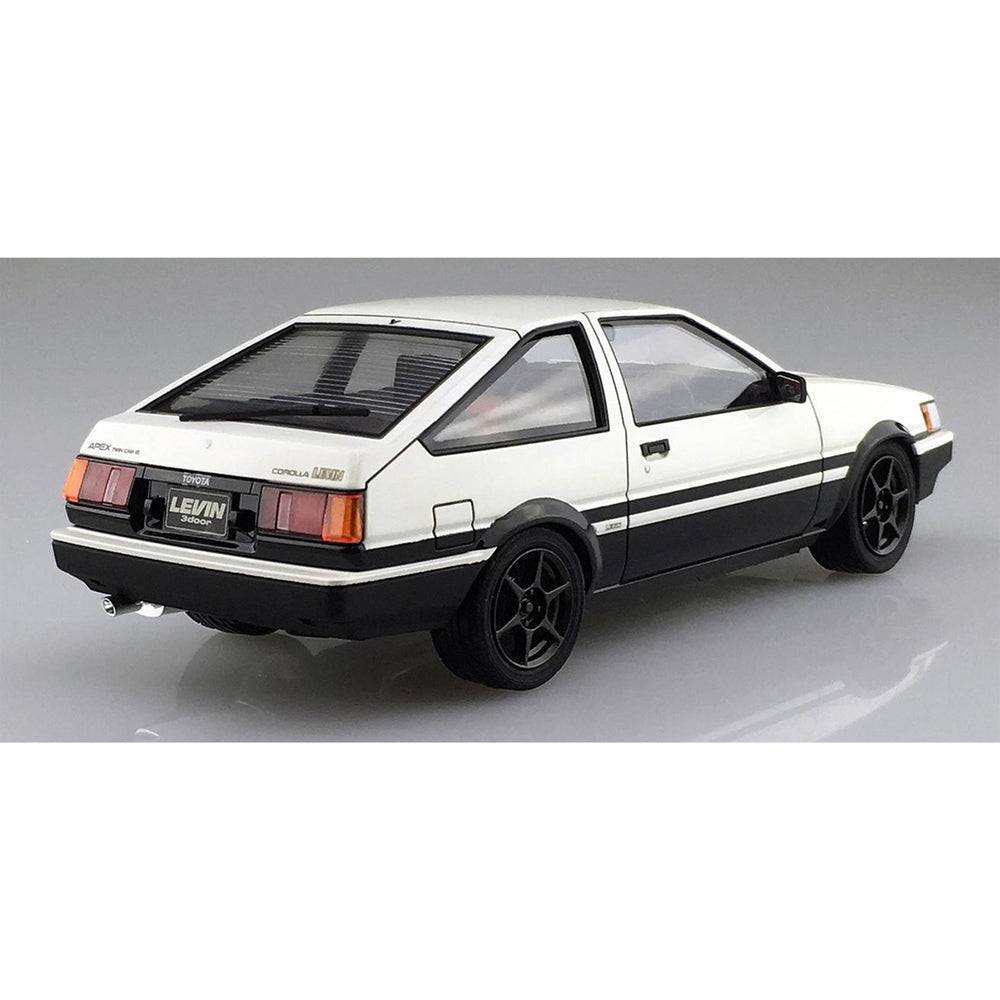 1/24 TOYOTA AE86 LEVIN 83 WHITE/BLACK