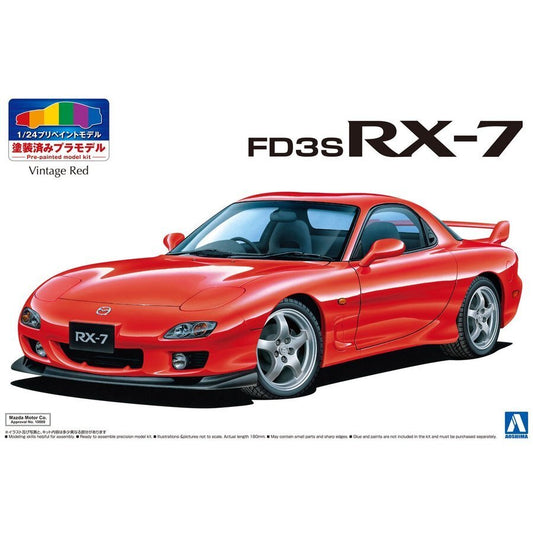 1/24 MAZDA FD3S RX-7 '99 (VintageRed)