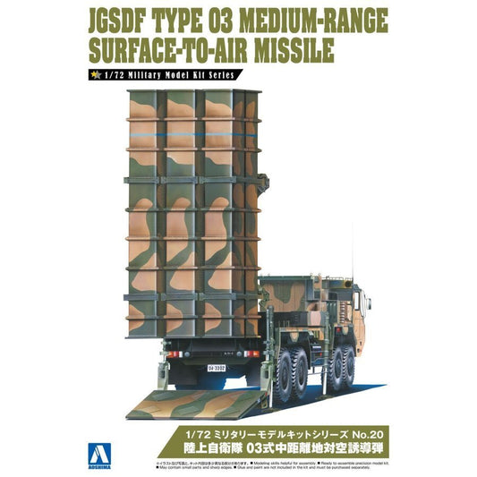 1/72 JGSDF Type 03 Medium-Range Surface-to-Air Missile