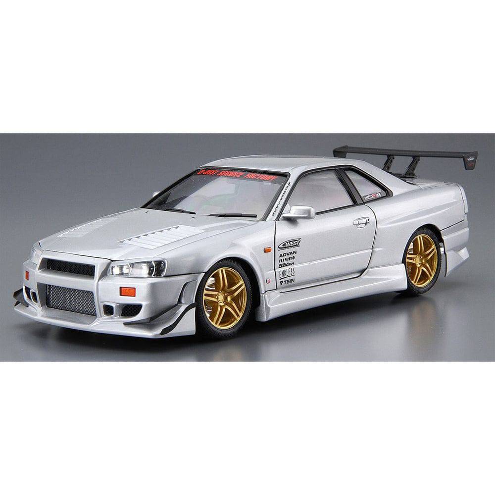 1/24 C-WEST BNR34 SKYLINE GT-R 02