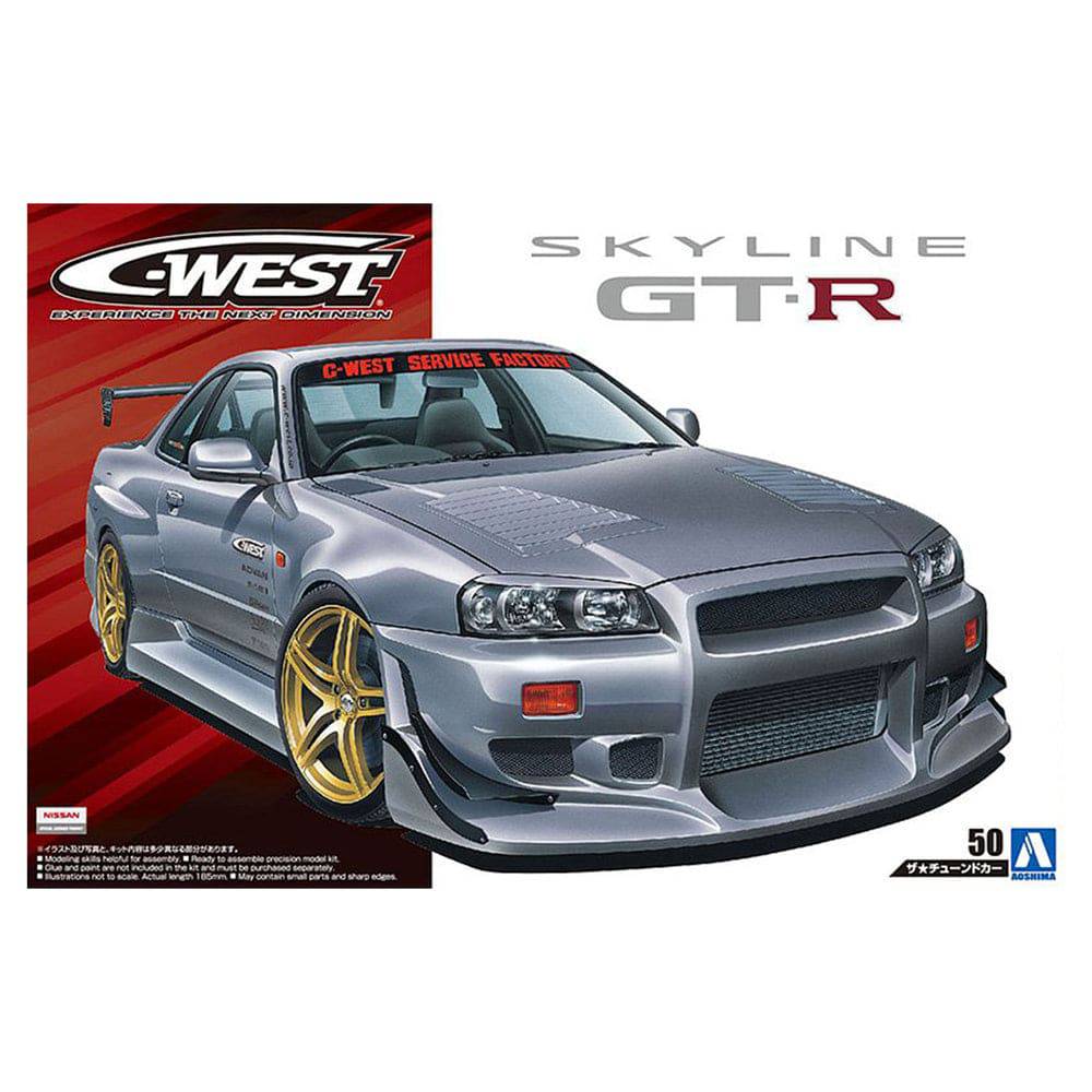 1/24 C-WEST BNR34 SKYLINE GT-R 02