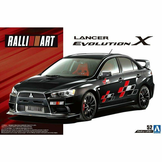 1/24 RALLIART CZ4A LANCER EVOLUTION X 07 MITSUBISHI