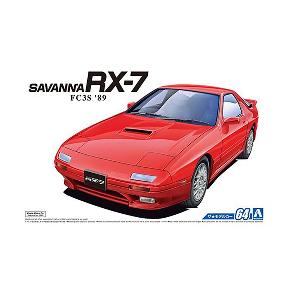 1/24 MAZDA FC3S SAVANNA RX-7 '89