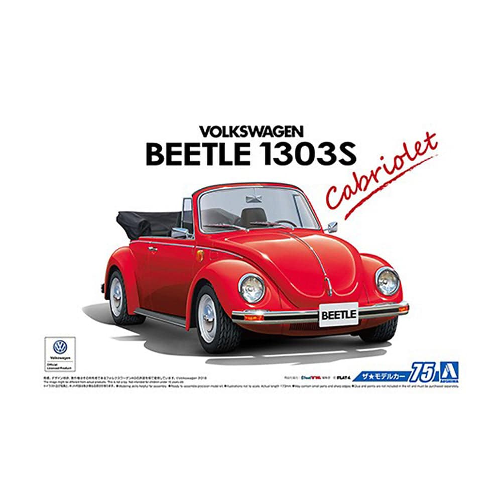 1/24 Volkswagen 15ADK Beetle 1303S Cabriolet 75