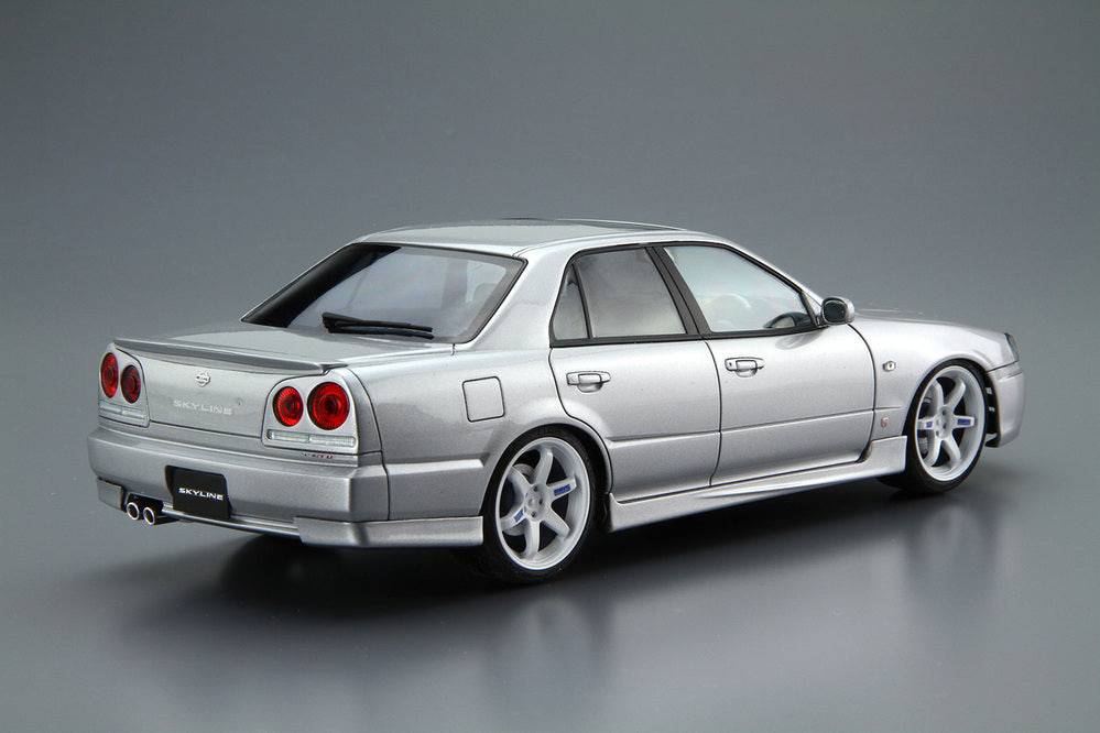 1/24 NISSAN ER34 SKYLINE 25GT TURBO 01 with CUSTOM WHEELS