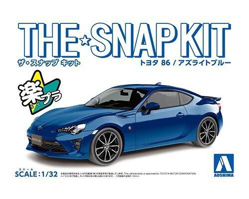 1/32 TOYOTA 86 Azurite Blue