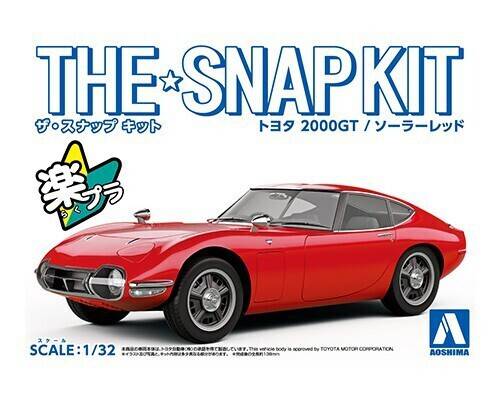 1/32 TOYOTA 2000GT SOLAR RED