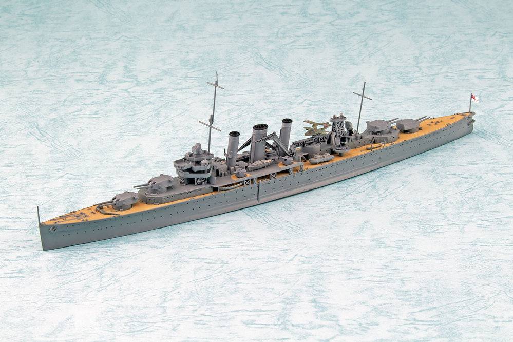 1/700 BRITISH HEAVY CRUISER KENT ATTACK OF BENGHAZI