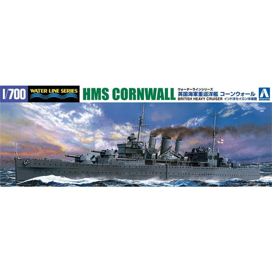 1/700 BRITISH HEAVY CRUISER CORNWALL BATTLE OF CYRON SEA