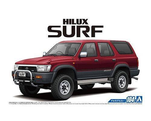 1/24 TOYOTA VZN130G HILUX SURF SSR-X WIDE BODY 91