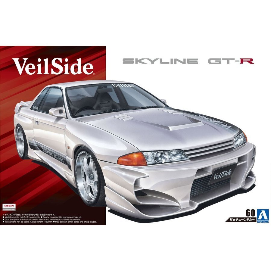 1/24 VeilSide COMBAT MODEL BNR32 SKYLINE GT-R '90 (Nissan)