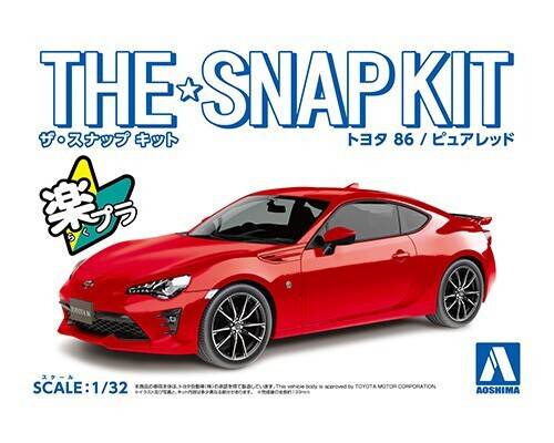 1/32 TOYOTA 86 PURE RED