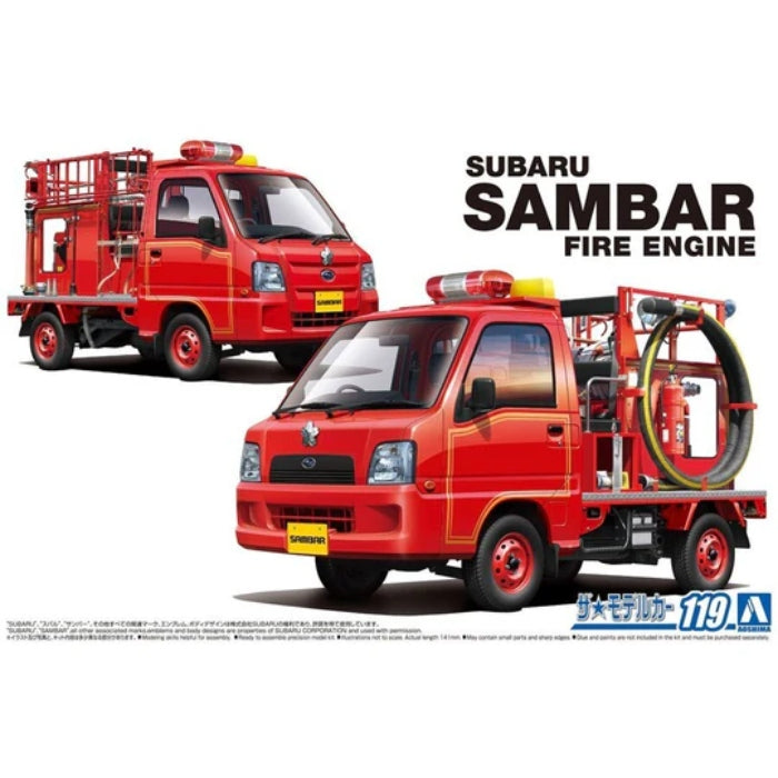 1/24 SUBARU TT2 SAMBAR THE FIRE ENGINE 11