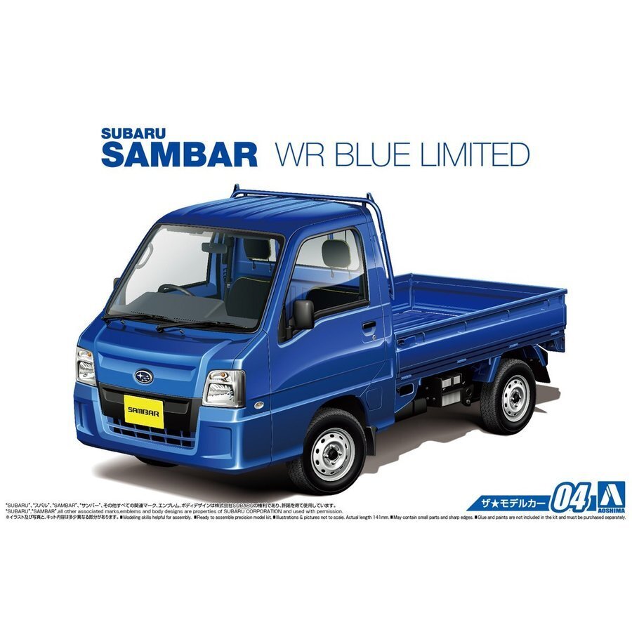 1/24 SUBARU TT2 SAMBAR WR BLUE LIMITED 11