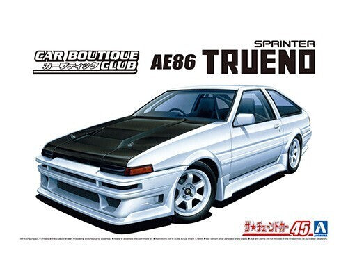 1/24 CAR BOUTIQUE CLUB AE86 TRUENO 85 TOYOTA