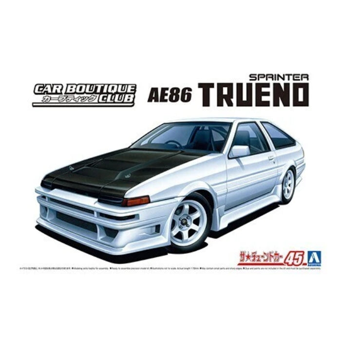 1/24 CAR BOUTIQUE CLUB AE86 TRUENO 85 TOYOTA