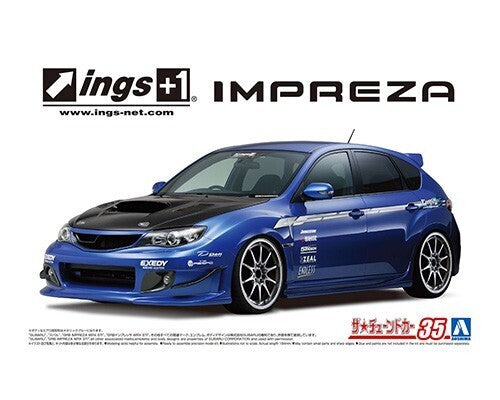 A005875 1/24 ings GRB IMPREZA WRX STI 07 SUBARU