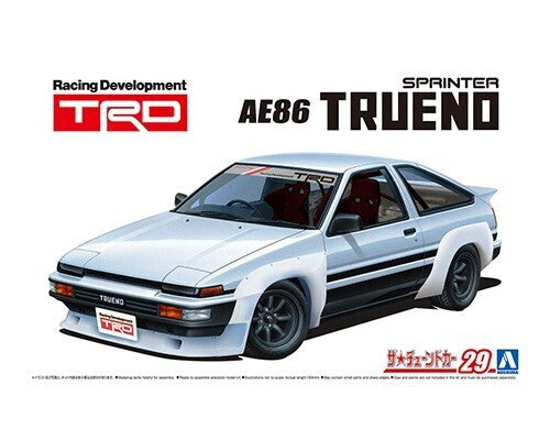 A005896 1/24 TRD AE86TRUENO N2 85 TOYOTA