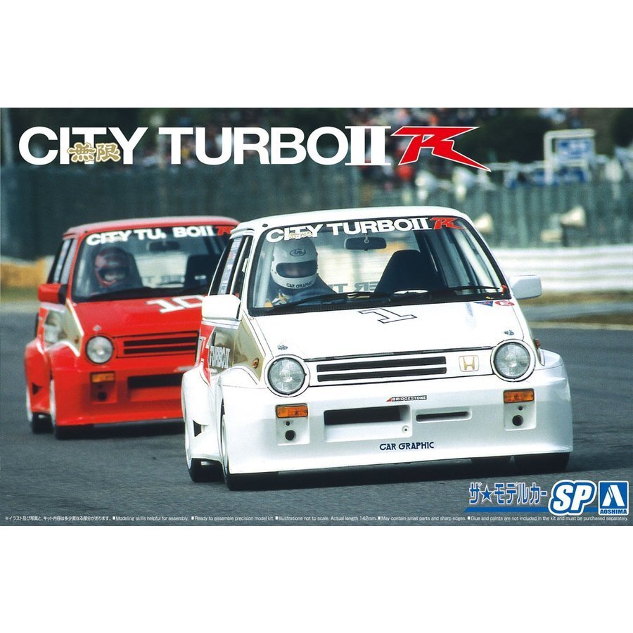 1/24 Honda AA CITY TURBO II 85