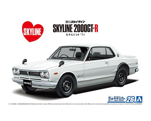 1/24 NISSAN KPGC10 SKYLINE HT2000GT-R 71