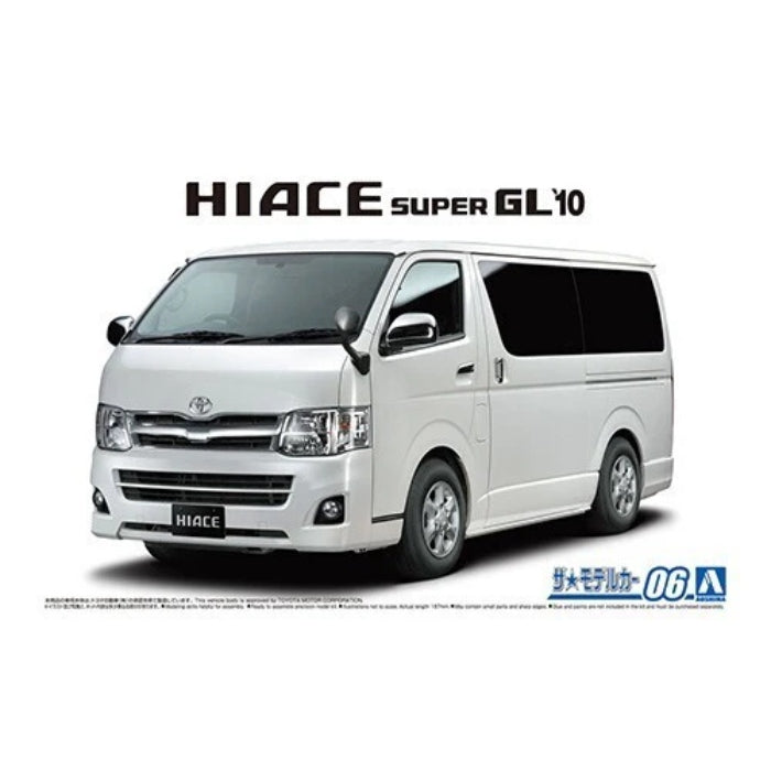 1/24 TOYOTA TRH200V HIACE SUPER GL10