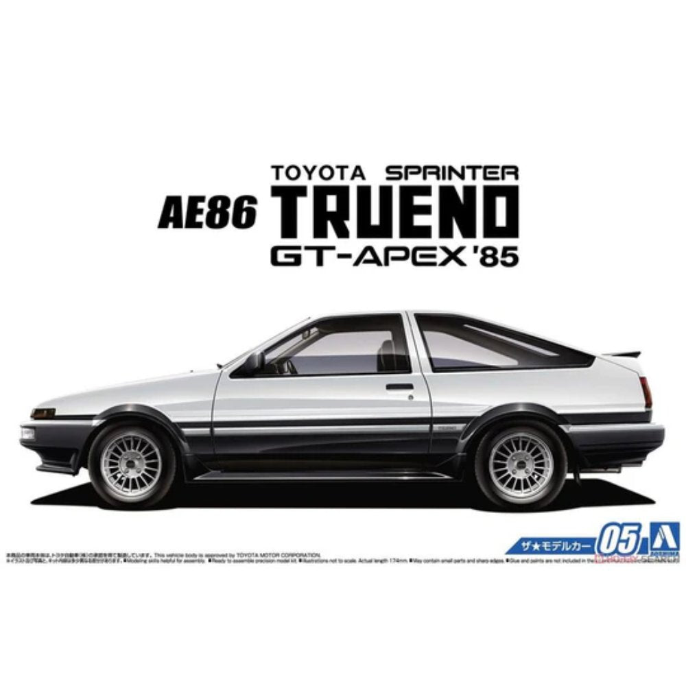 1/24 TOYOTA AE86 SPRINTER TRUENO GT-APEX 85