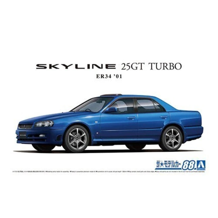 1/24 NISSAN ER34 SKYLINE 25GT TURBO 01