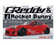 1/24 ZN6 TOYOTA 86 12 GREDDYandROCKET BUNNY ENKEI Ver. TOYOTA