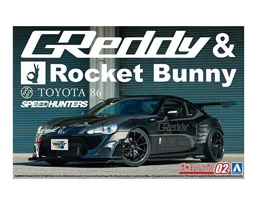 1/24 ZN6 TOYOTA 86 12 GREDDYandROCKET BUNNY VOLK RACING Ver. TOYOTA