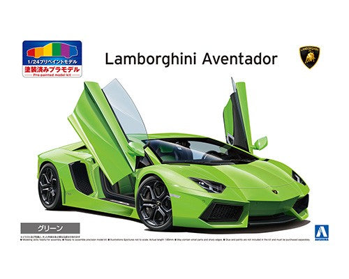 1/24 '11 Lamborghini Aventador Green