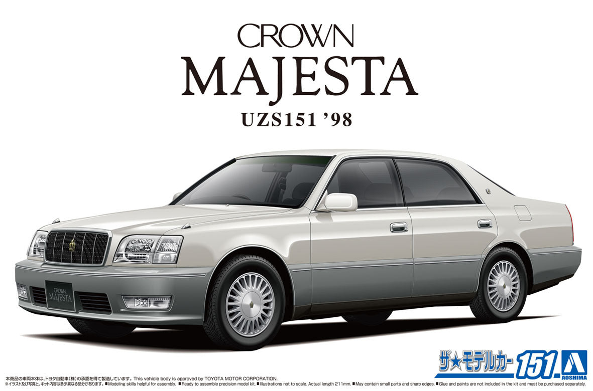 1/24 TOYOTA UZS151 CROWN MAJESTA C-TYPE '98