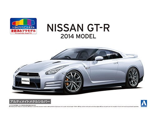 1/24 NISSAN R35 GTR '14 Ultimate Metal Silver