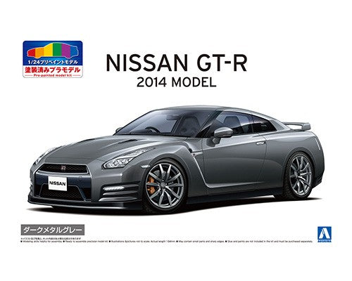 1/24 NISSAN R35 GTR 14 Dark Metal Gray