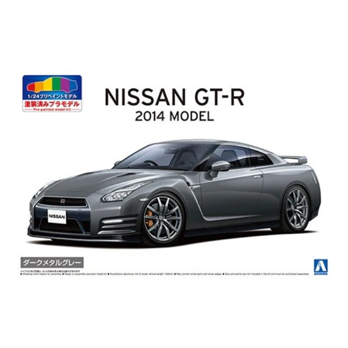 1/24 NISSAN R35 GTR 14 Dark Metal Gray