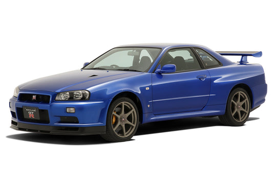 1/32 NISSAN R34 SKYLINE GT-R BAYSIDE BLUE