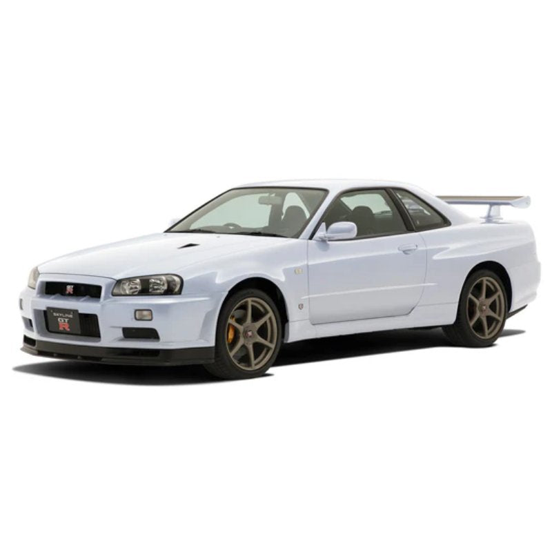 1/32 NISSAN R34 SKYLINE GT-R WHITE