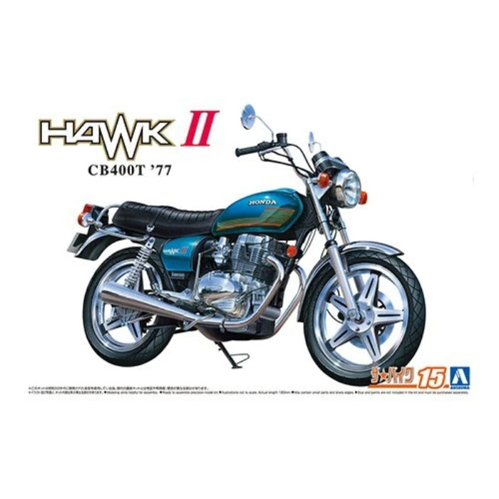 1/12 HONDA CB400T HAWK-II '77