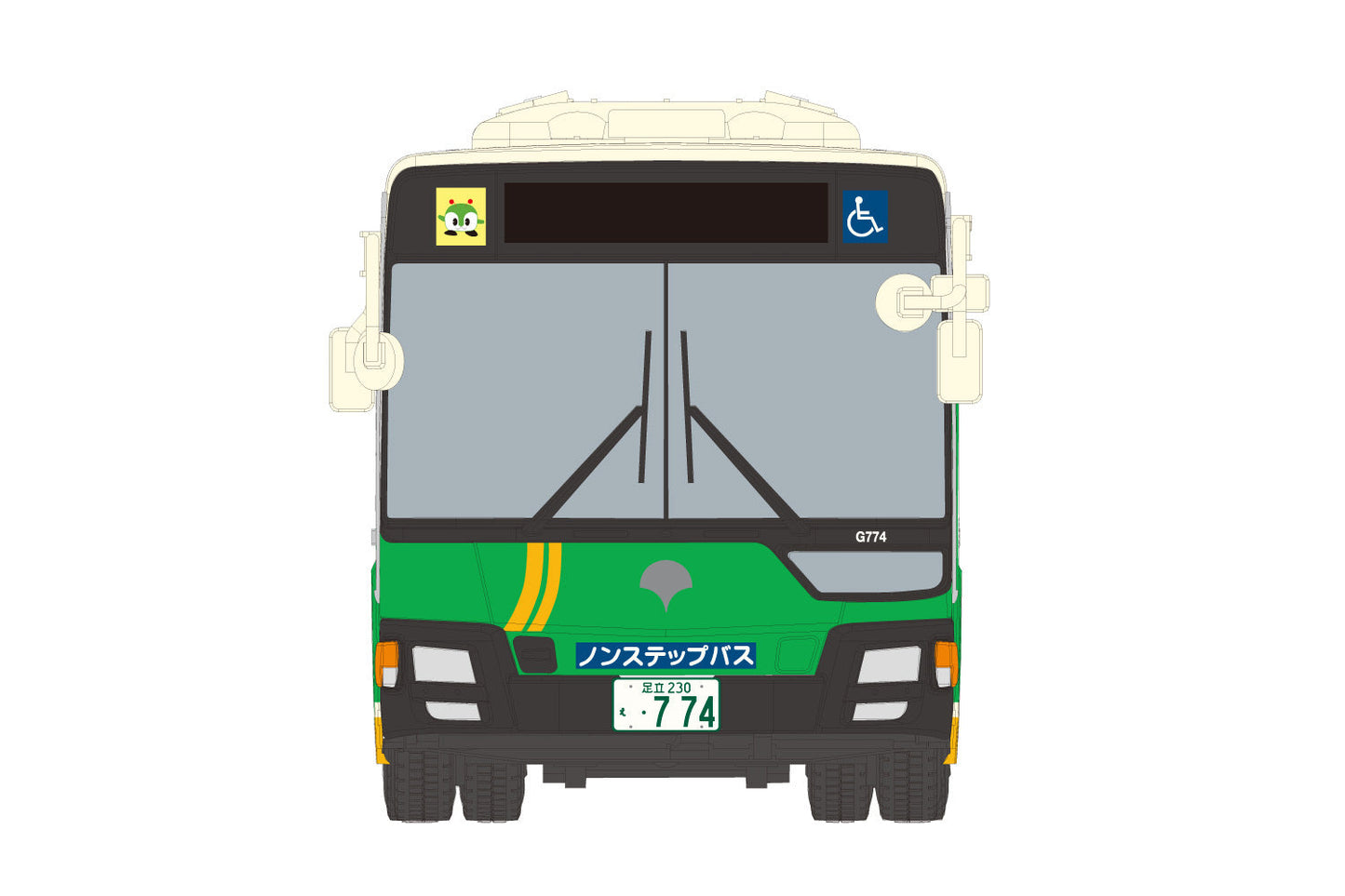 1/80 The Mitsubishi Fuso Aero Star MP38 (Tokyo Metropolitan Bureau of Transportation)