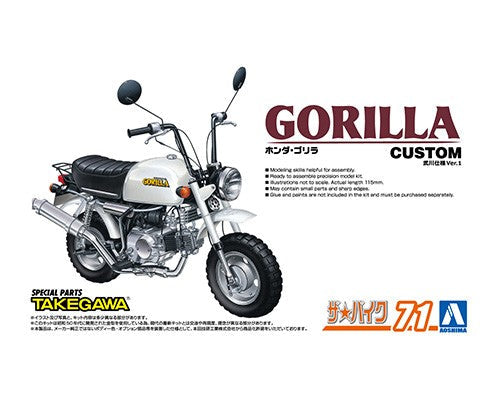 1/12 HONDA GORILLA '78 CUSTOM TAKEGAWA VER.1