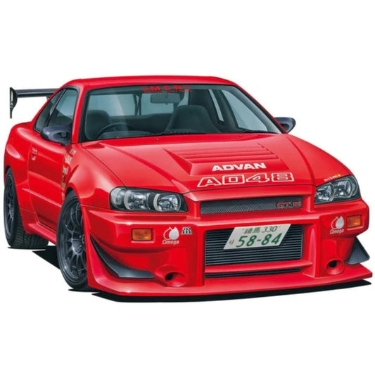 1/24 MCR BNR34 SKYLINE GT-R 02 NISSAN