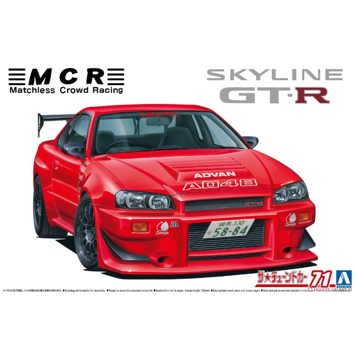 1/24 MCR BNR34 SKYLINE GT-R 02 NISSAN