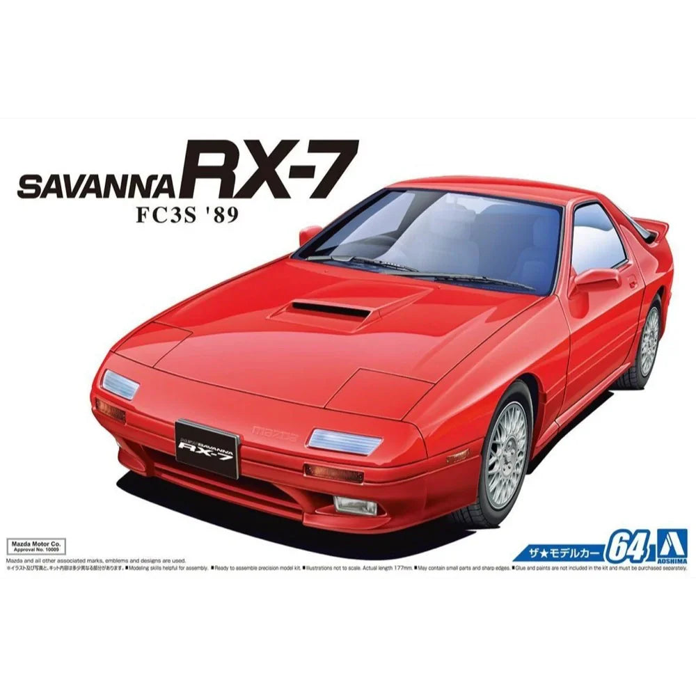 1/24 MAZDA FC3S SAVANNA RX-7 89