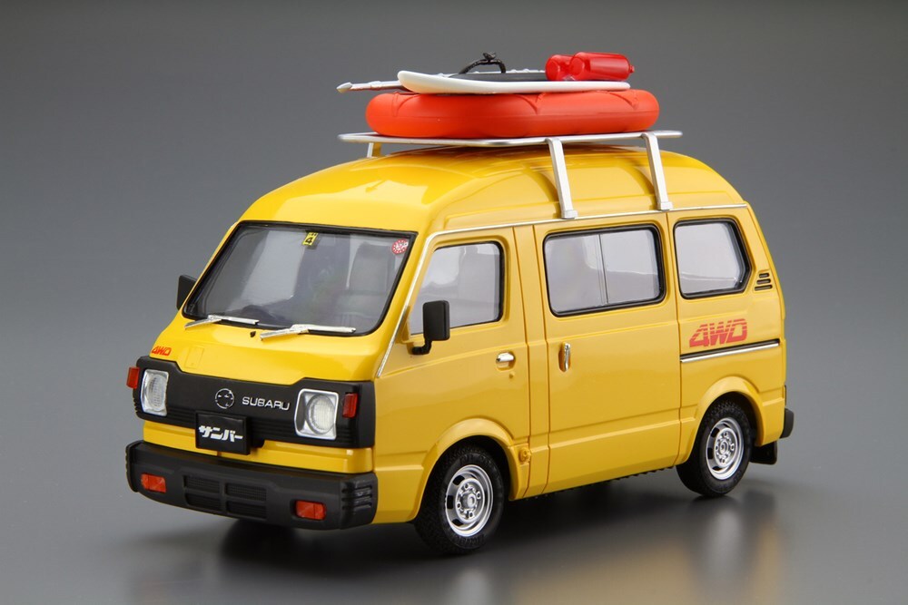 1/24 SUBARU TT1 SAMBAR HIGH-ROOF 4WD 80