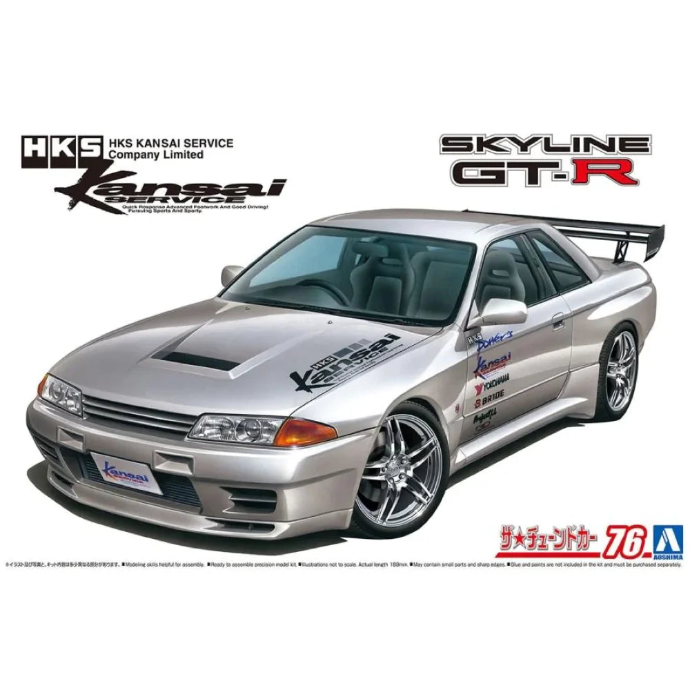 1/24 HKS Kansai BNR32 SKYLINEGT-R 90 NISSAN